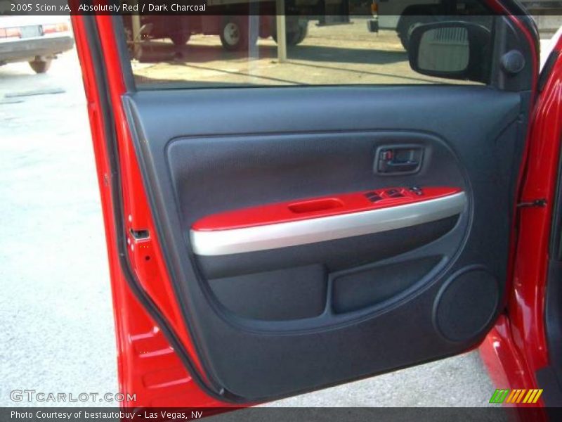 Absolutely Red / Dark Charcoal 2005 Scion xA