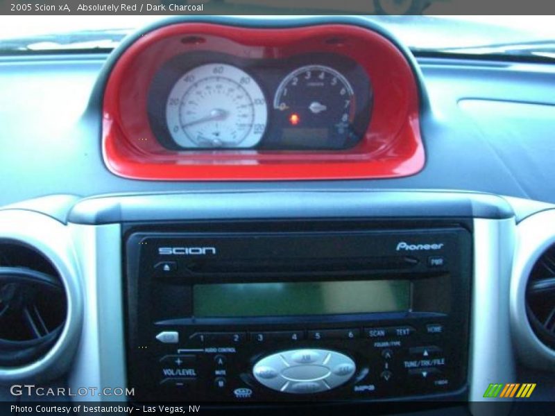 Absolutely Red / Dark Charcoal 2005 Scion xA