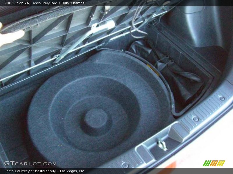 Absolutely Red / Dark Charcoal 2005 Scion xA
