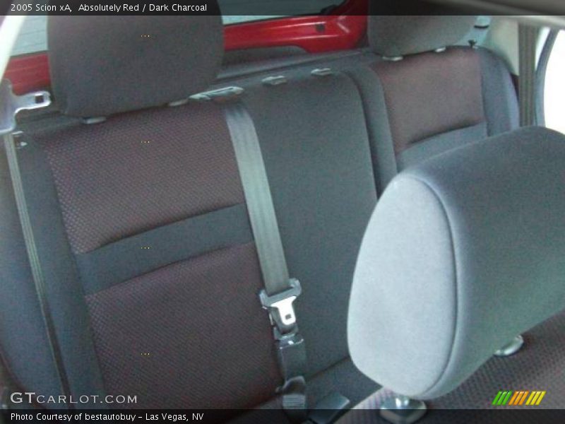 Absolutely Red / Dark Charcoal 2005 Scion xA