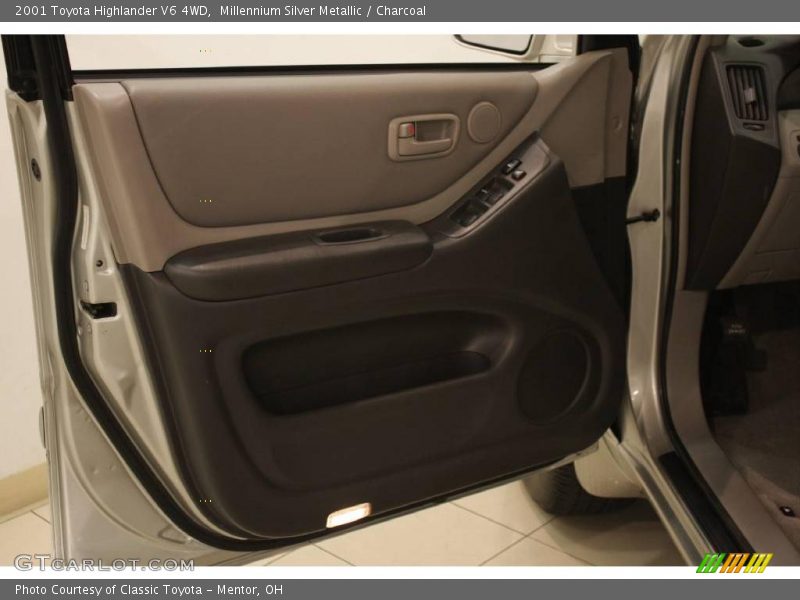 Millennium Silver Metallic / Charcoal 2001 Toyota Highlander V6 4WD