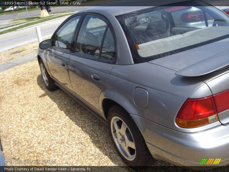 Silver / Gray 1999 Saturn S Series SL2 Sedan