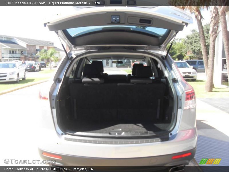 Liquid Platinum Metallic / Black 2007 Mazda CX-9 Sport