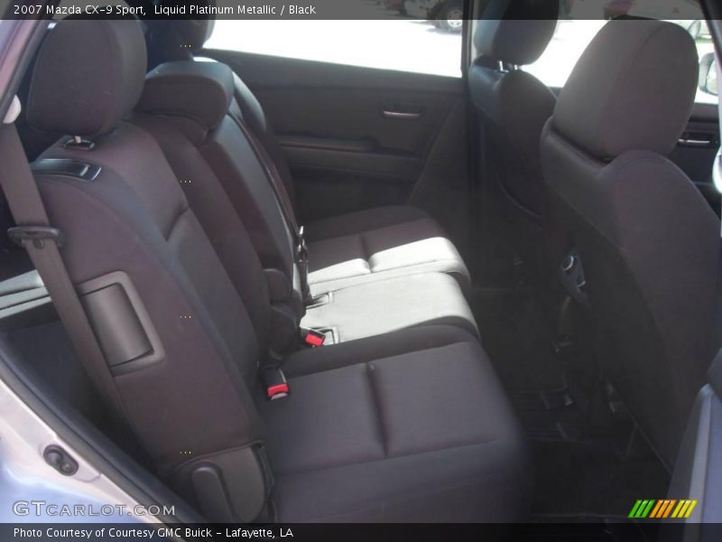 Liquid Platinum Metallic / Black 2007 Mazda CX-9 Sport