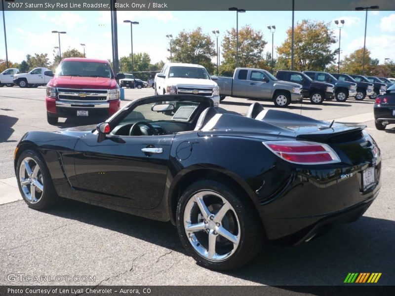 Black Onyx / Black 2007 Saturn Sky Red Line Roadster