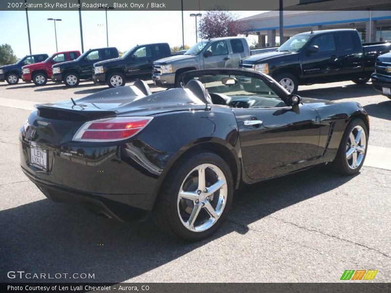 Black Onyx / Black 2007 Saturn Sky Red Line Roadster