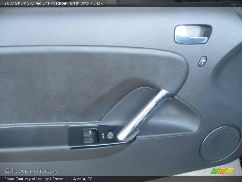 Black Onyx / Black 2007 Saturn Sky Red Line Roadster