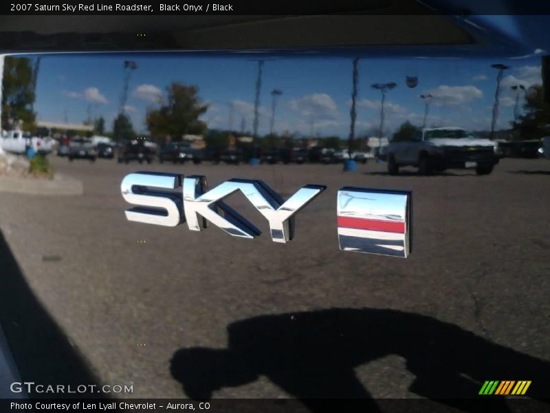 Black Onyx / Black 2007 Saturn Sky Red Line Roadster