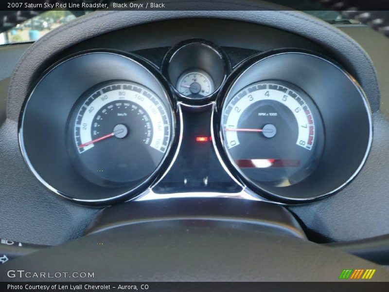 Black Onyx / Black 2007 Saturn Sky Red Line Roadster