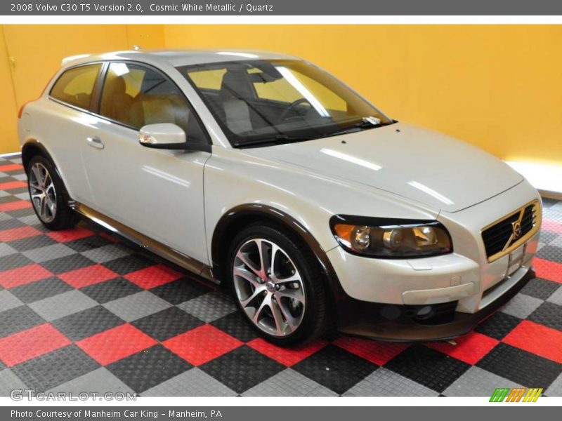 Cosmic White Metallic / Quartz 2008 Volvo C30 T5 Version 2.0
