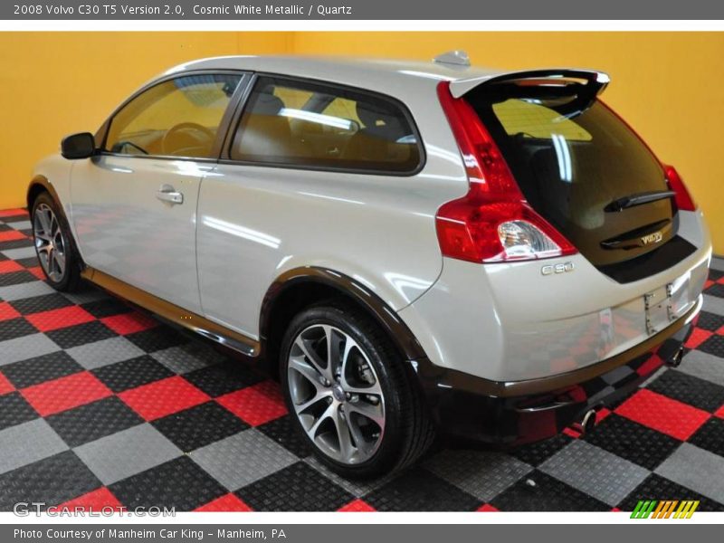 Cosmic White Metallic / Quartz 2008 Volvo C30 T5 Version 2.0