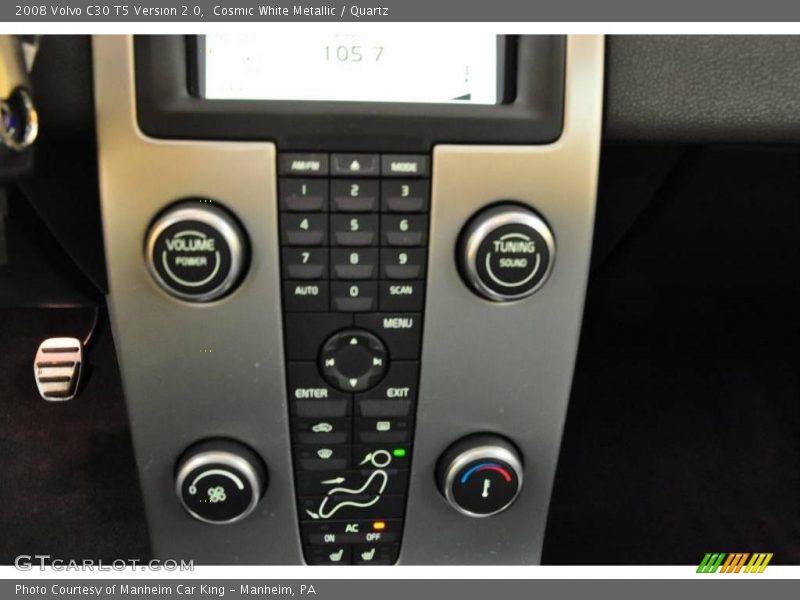 Cosmic White Metallic / Quartz 2008 Volvo C30 T5 Version 2.0