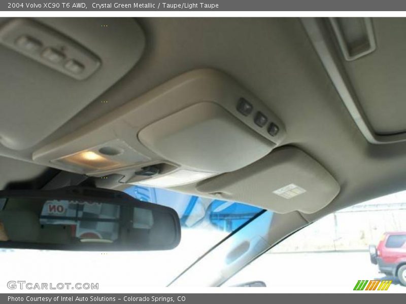 Crystal Green Metallic / Taupe/Light Taupe 2004 Volvo XC90 T6 AWD