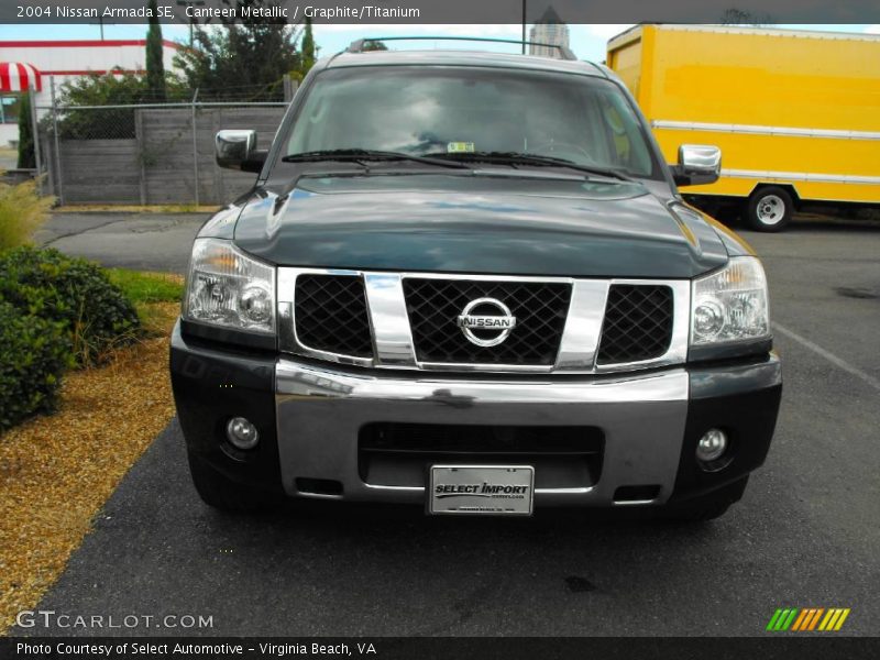 Canteen Metallic / Graphite/Titanium 2004 Nissan Armada SE