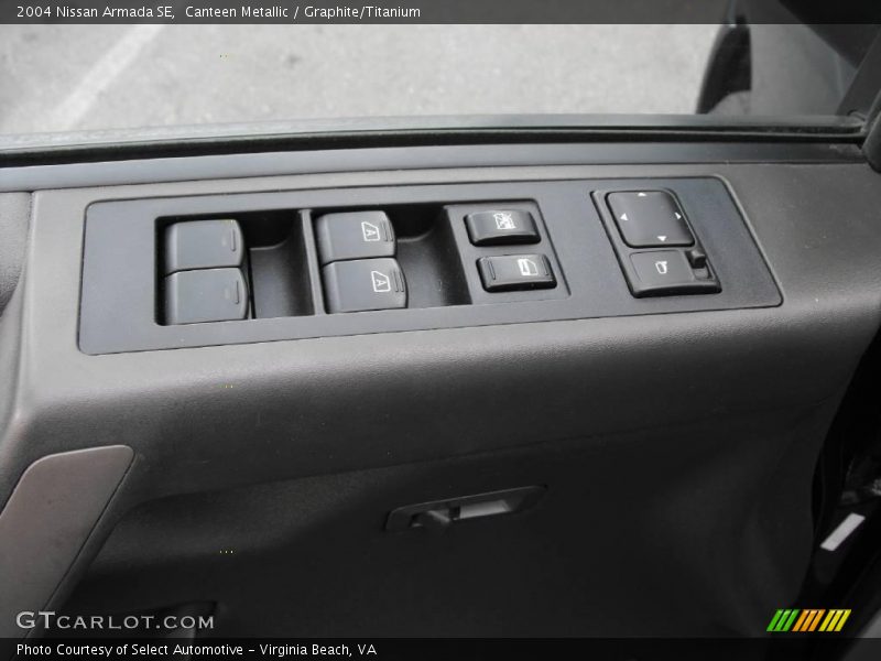 Canteen Metallic / Graphite/Titanium 2004 Nissan Armada SE