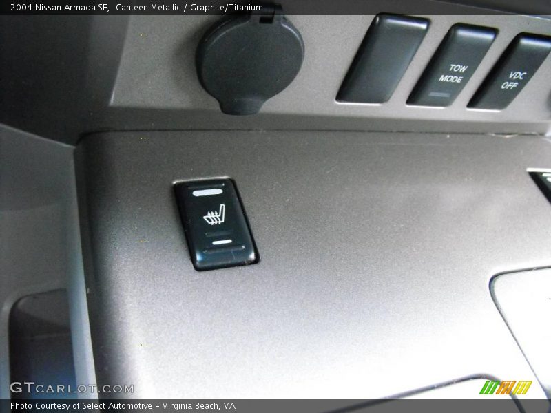 Canteen Metallic / Graphite/Titanium 2004 Nissan Armada SE