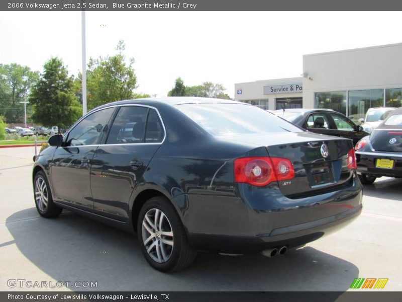 Blue Graphite Metallic / Grey 2006 Volkswagen Jetta 2.5 Sedan