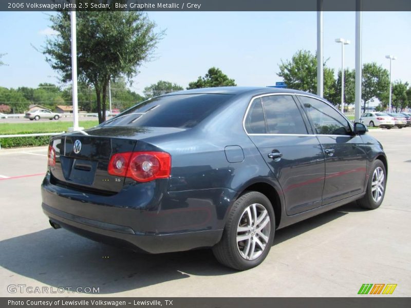 Blue Graphite Metallic / Grey 2006 Volkswagen Jetta 2.5 Sedan