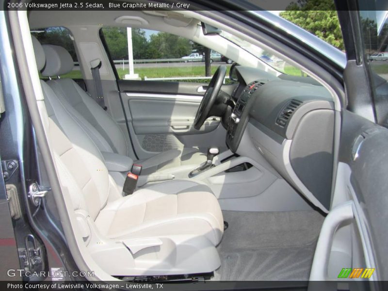 Blue Graphite Metallic / Grey 2006 Volkswagen Jetta 2.5 Sedan