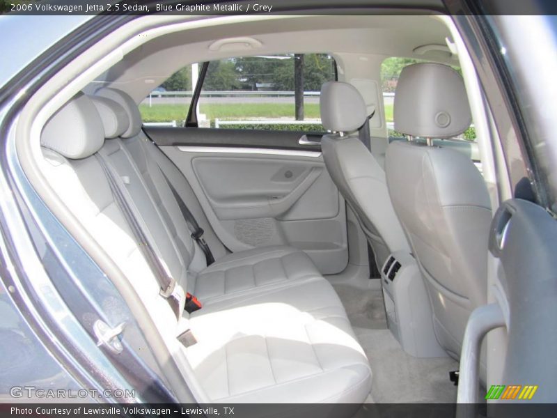 Blue Graphite Metallic / Grey 2006 Volkswagen Jetta 2.5 Sedan