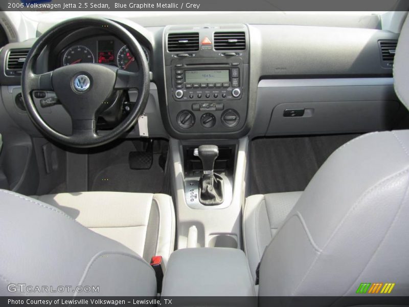Blue Graphite Metallic / Grey 2006 Volkswagen Jetta 2.5 Sedan