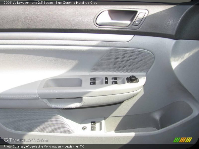 Blue Graphite Metallic / Grey 2006 Volkswagen Jetta 2.5 Sedan