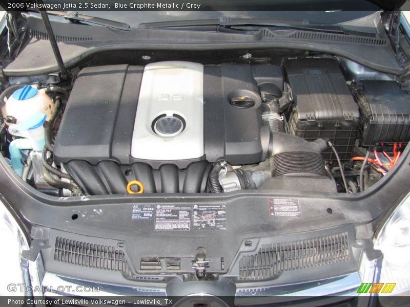 Blue Graphite Metallic / Grey 2006 Volkswagen Jetta 2.5 Sedan