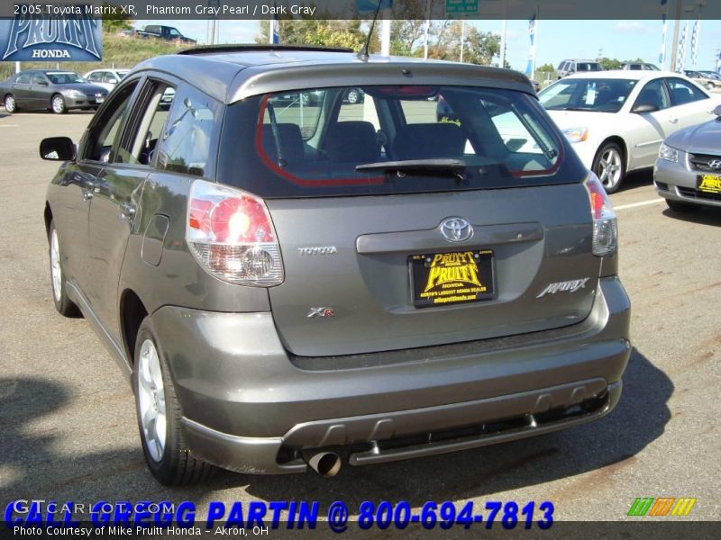 Phantom Gray Pearl / Dark Gray 2005 Toyota Matrix XR