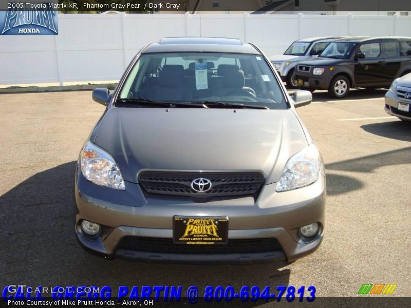 Phantom Gray Pearl / Dark Gray 2005 Toyota Matrix XR