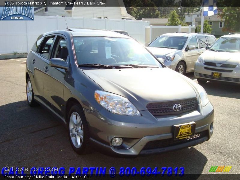 Phantom Gray Pearl / Dark Gray 2005 Toyota Matrix XR