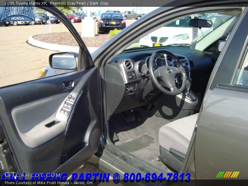 Phantom Gray Pearl / Dark Gray 2005 Toyota Matrix XR