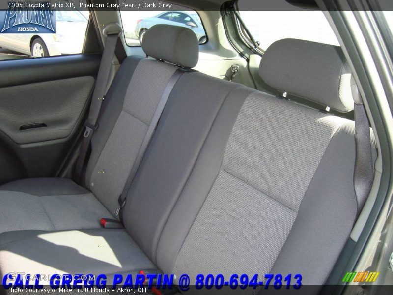 Phantom Gray Pearl / Dark Gray 2005 Toyota Matrix XR