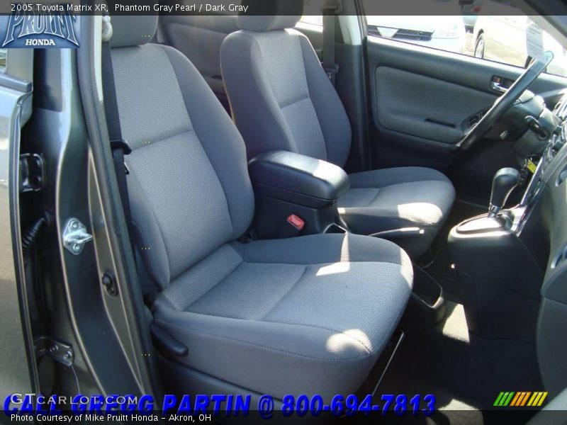 Phantom Gray Pearl / Dark Gray 2005 Toyota Matrix XR