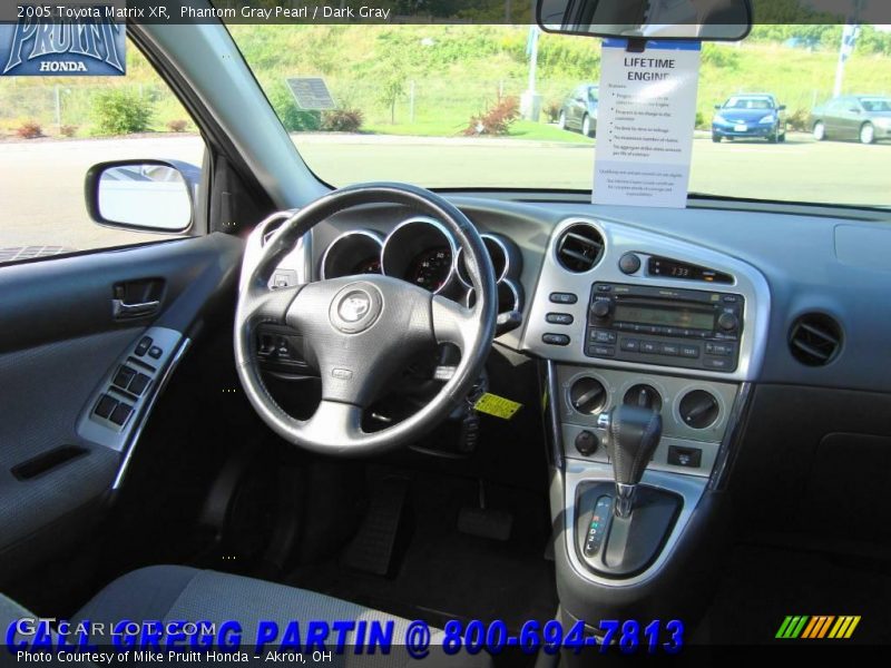 Phantom Gray Pearl / Dark Gray 2005 Toyota Matrix XR