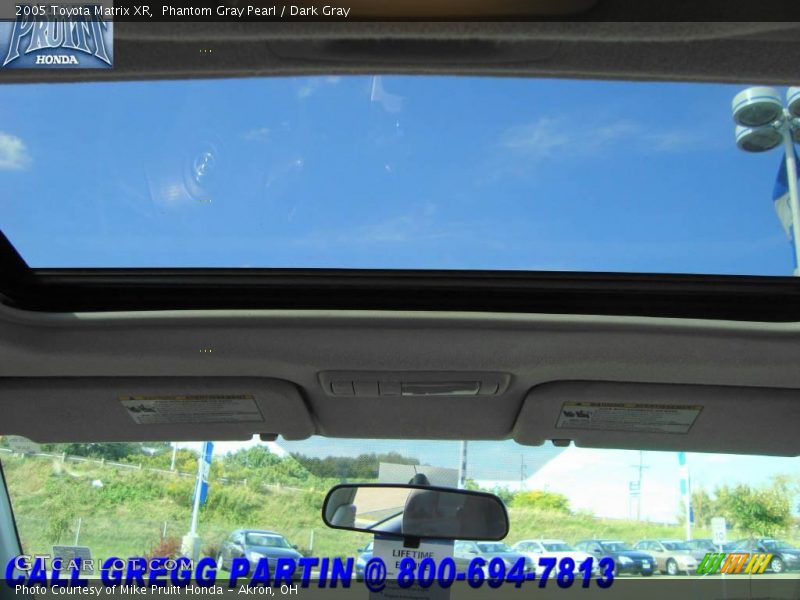 Phantom Gray Pearl / Dark Gray 2005 Toyota Matrix XR