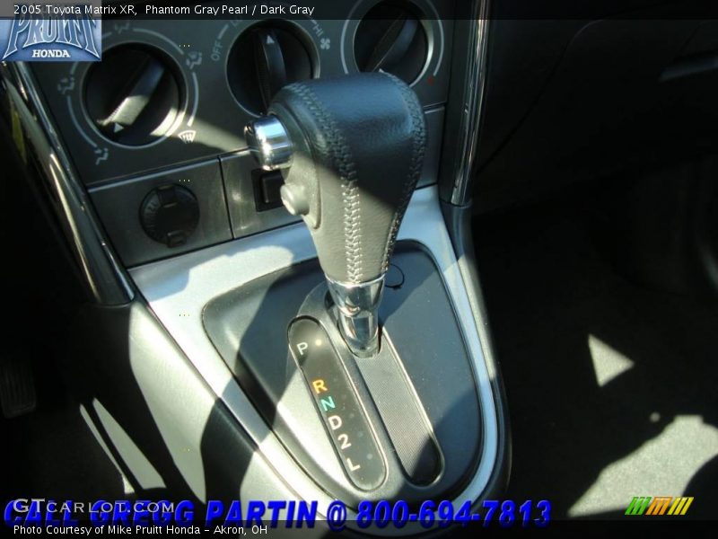 Phantom Gray Pearl / Dark Gray 2005 Toyota Matrix XR