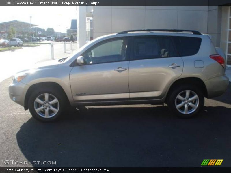 Beige Metallic / Taupe 2006 Toyota RAV4 Limited 4WD