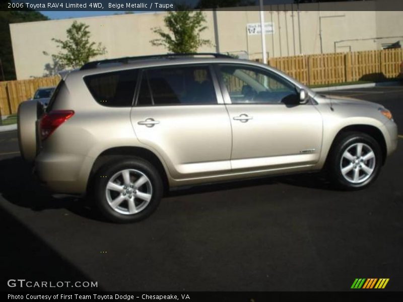 Beige Metallic / Taupe 2006 Toyota RAV4 Limited 4WD