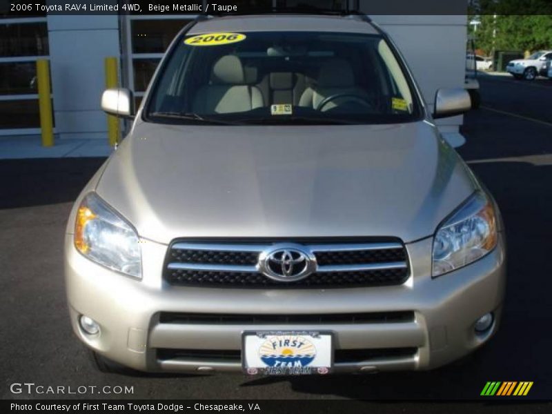 Beige Metallic / Taupe 2006 Toyota RAV4 Limited 4WD