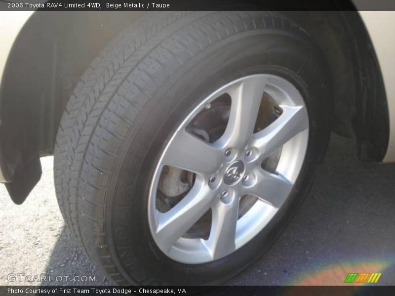 Beige Metallic / Taupe 2006 Toyota RAV4 Limited 4WD