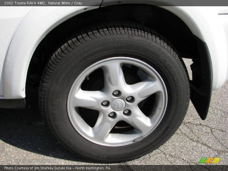Natural White / Gray 2002 Toyota RAV4 4WD