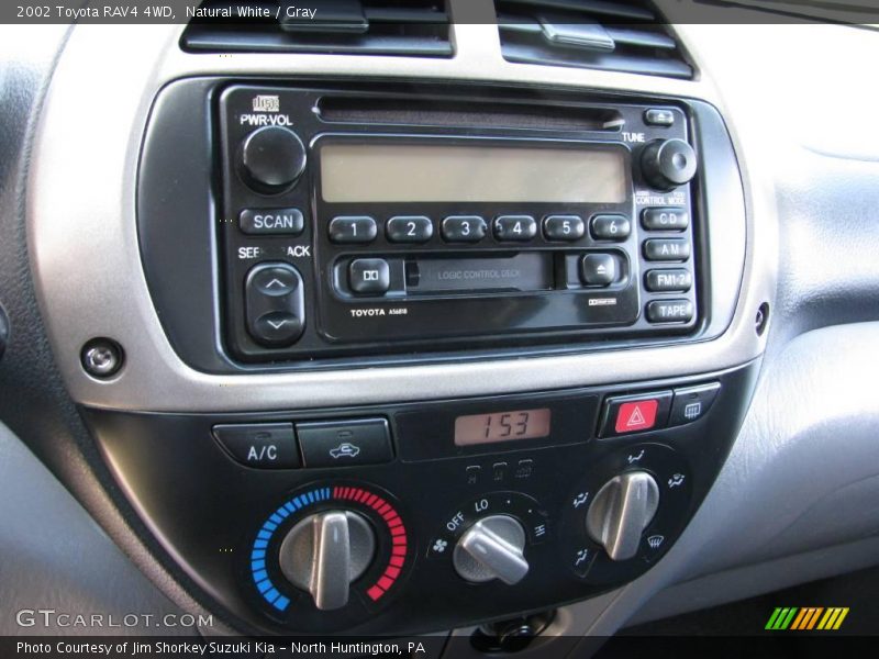 Natural White / Gray 2002 Toyota RAV4 4WD