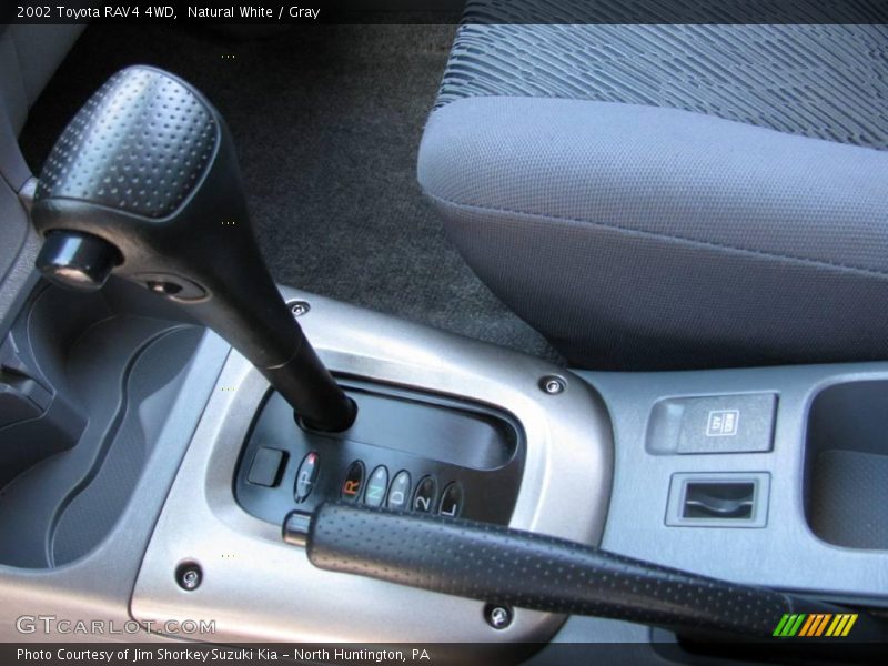 Natural White / Gray 2002 Toyota RAV4 4WD