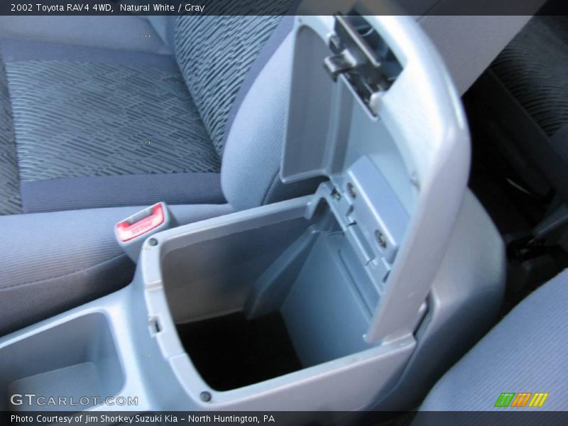 Natural White / Gray 2002 Toyota RAV4 4WD