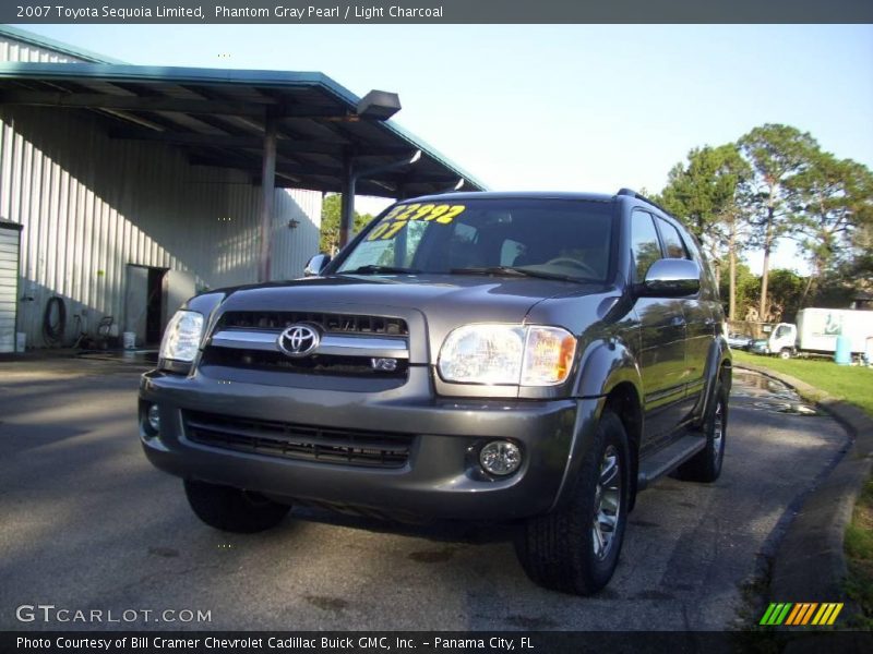 Phantom Gray Pearl / Light Charcoal 2007 Toyota Sequoia Limited