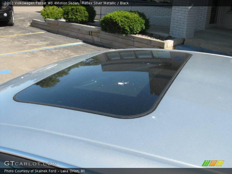 Reflex Silver Metallic / Black 2002 Volkswagen Passat W8 4Motion Sedan