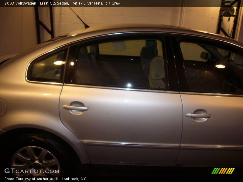 Reflex Silver Metallic / Grey 2003 Volkswagen Passat GLS Sedan