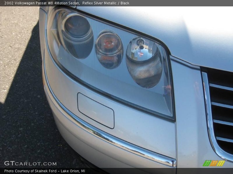 Reflex Silver Metallic / Black 2002 Volkswagen Passat W8 4Motion Sedan