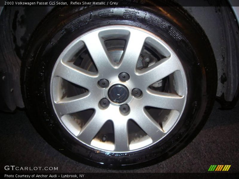 Reflex Silver Metallic / Grey 2003 Volkswagen Passat GLS Sedan