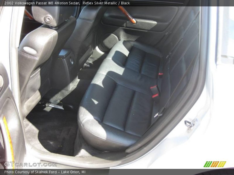 Reflex Silver Metallic / Black 2002 Volkswagen Passat W8 4Motion Sedan